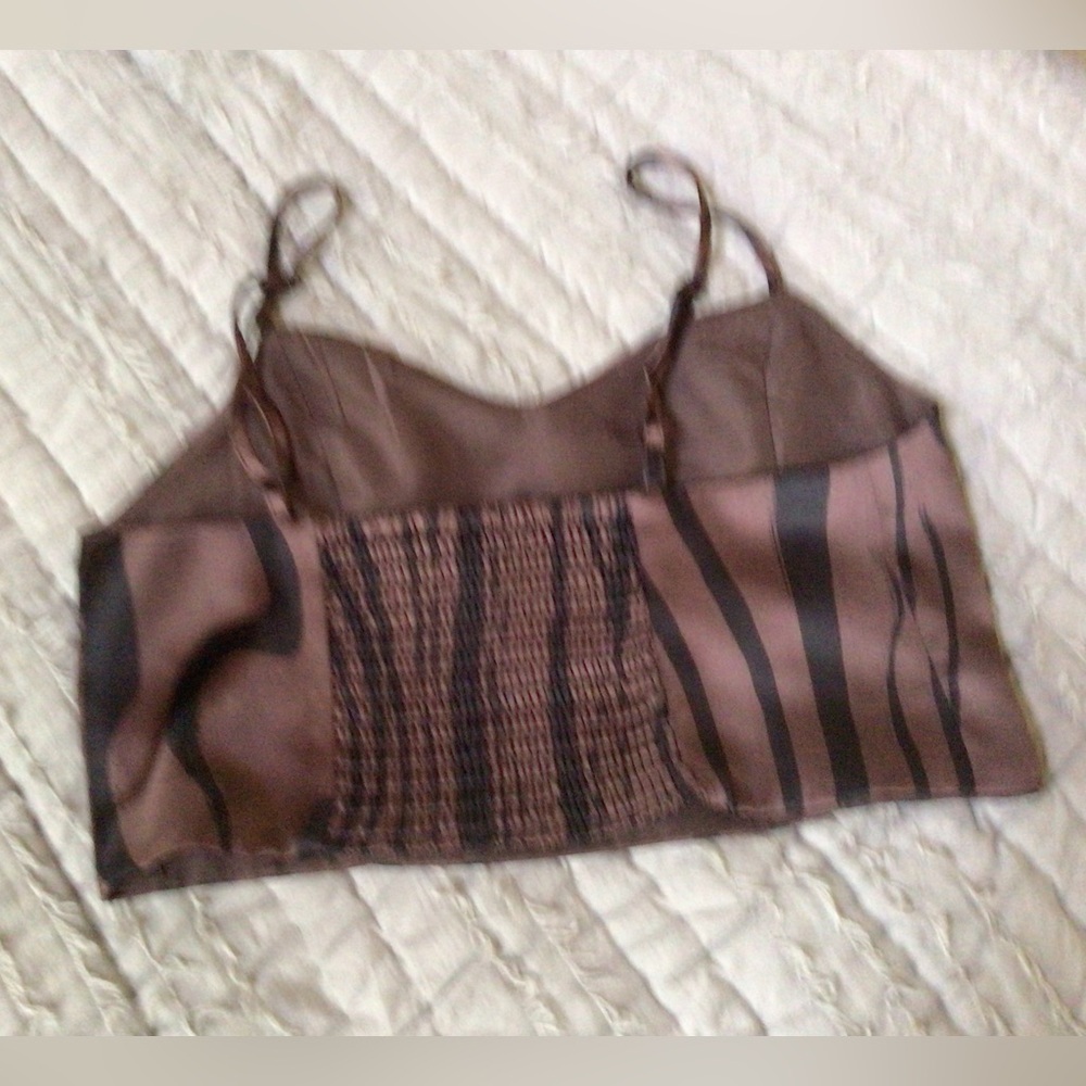 House of Harlow zebra print cami, New - Picture 3 of 9
